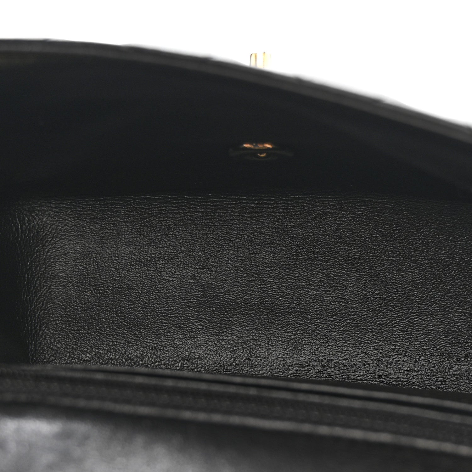 Chanel Lambskin Quilted Mini Square Flap Black 5 of 12