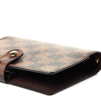 Louis Vuitton Damier Ebene Small Ring Agenda Cover 8 of 11