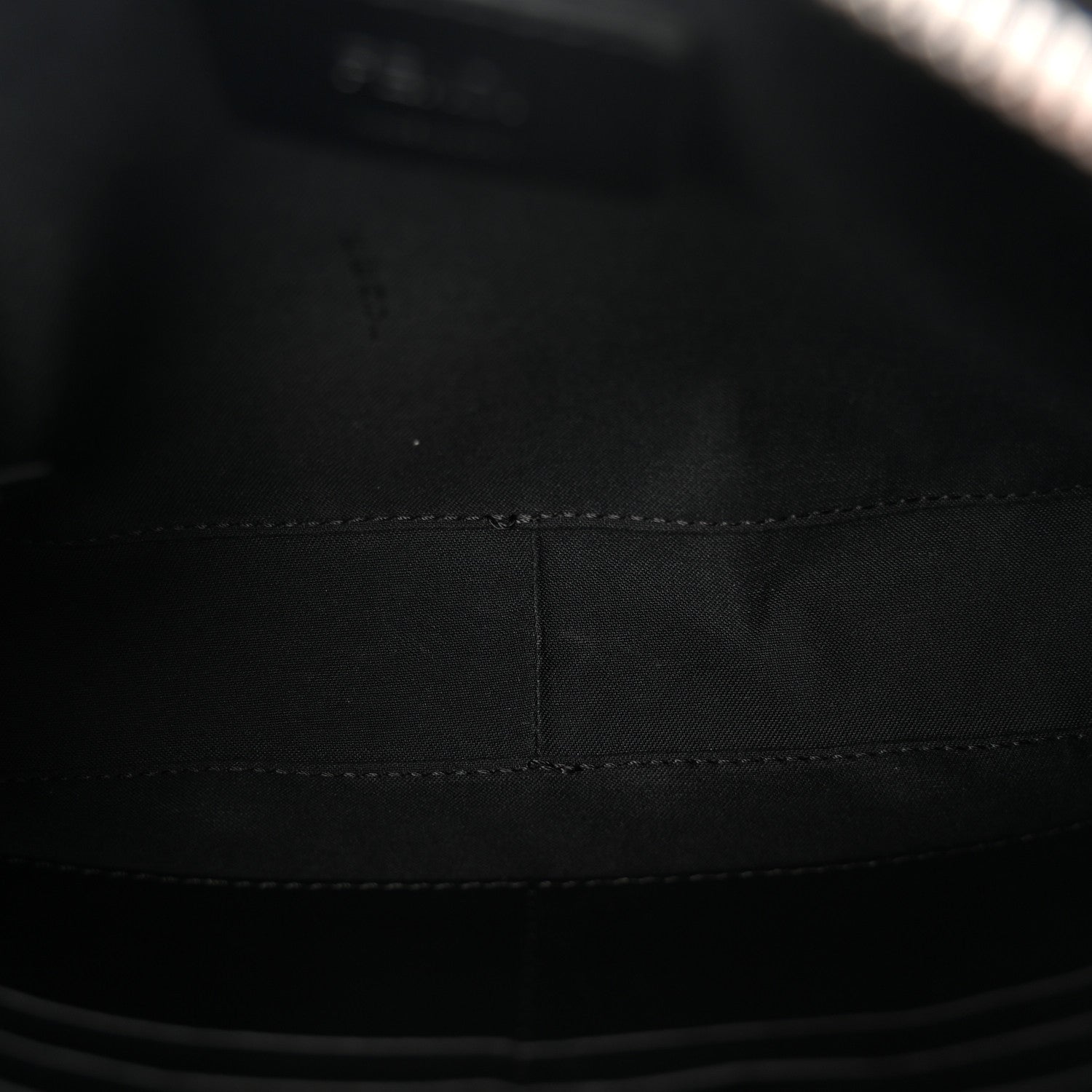 Fendi Glazed Fabric Vitello Liberty FF 1974 Diagonal Medium Camera Case Tobacco Moresco Black 9 of 19