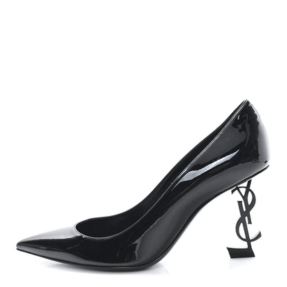 Saint Laurent Patent Opyum 85 Pumps 38 Black 1 of 10