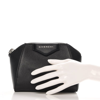 Givenchy Sugar Goatskin Small Antigona Beauty Wristlet Black 2 of 7