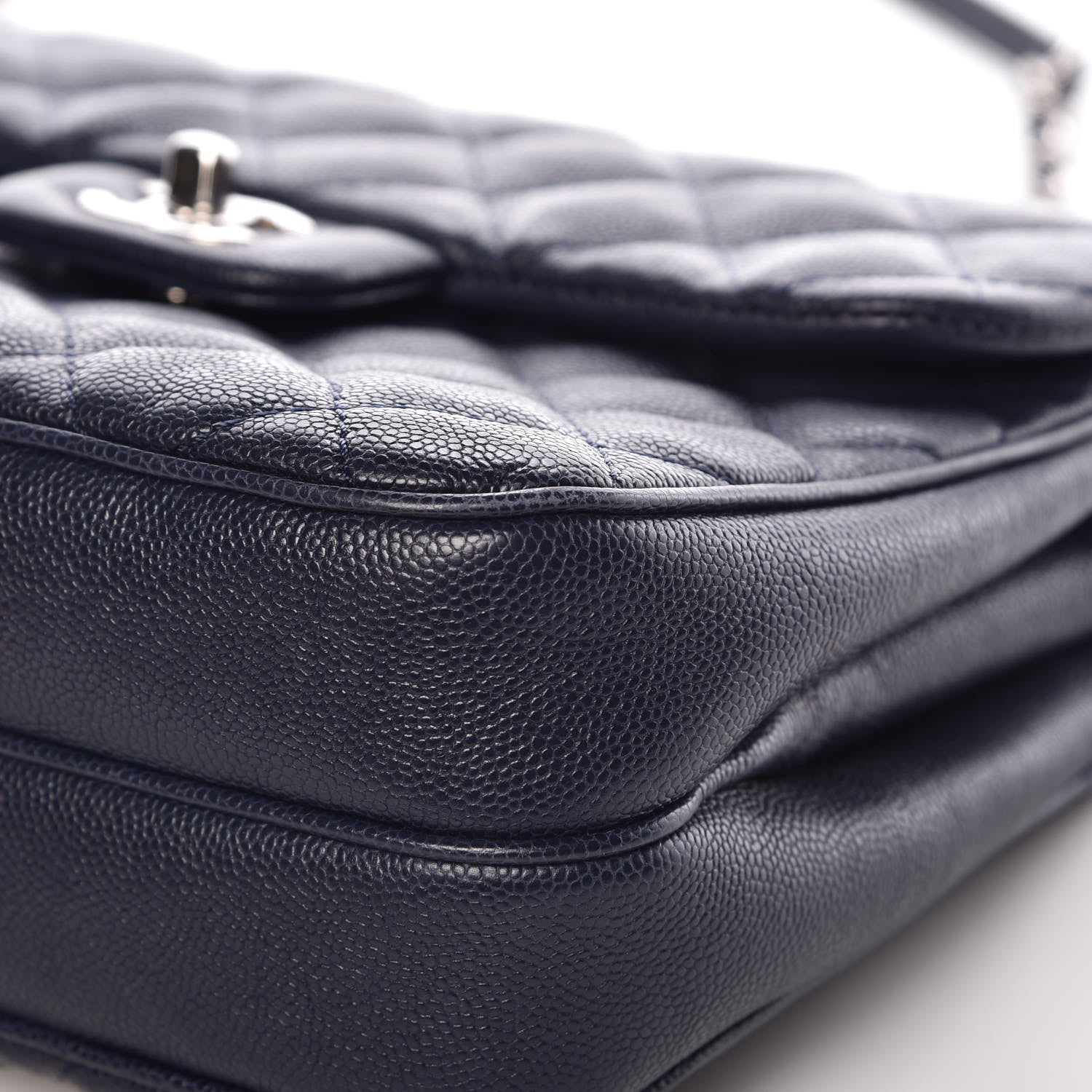 Chanel Caviar Quilted Medium Urban Companion Flap Navy 11 of 11