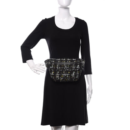 Fendi Nylon CamouFF Belt Bag Black Multicolor 2 of 10