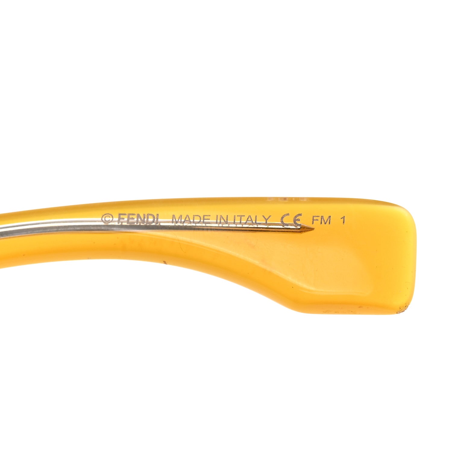 Fendi Acetate Sunglasses FF 0458/G/S Yellow 6 of 7