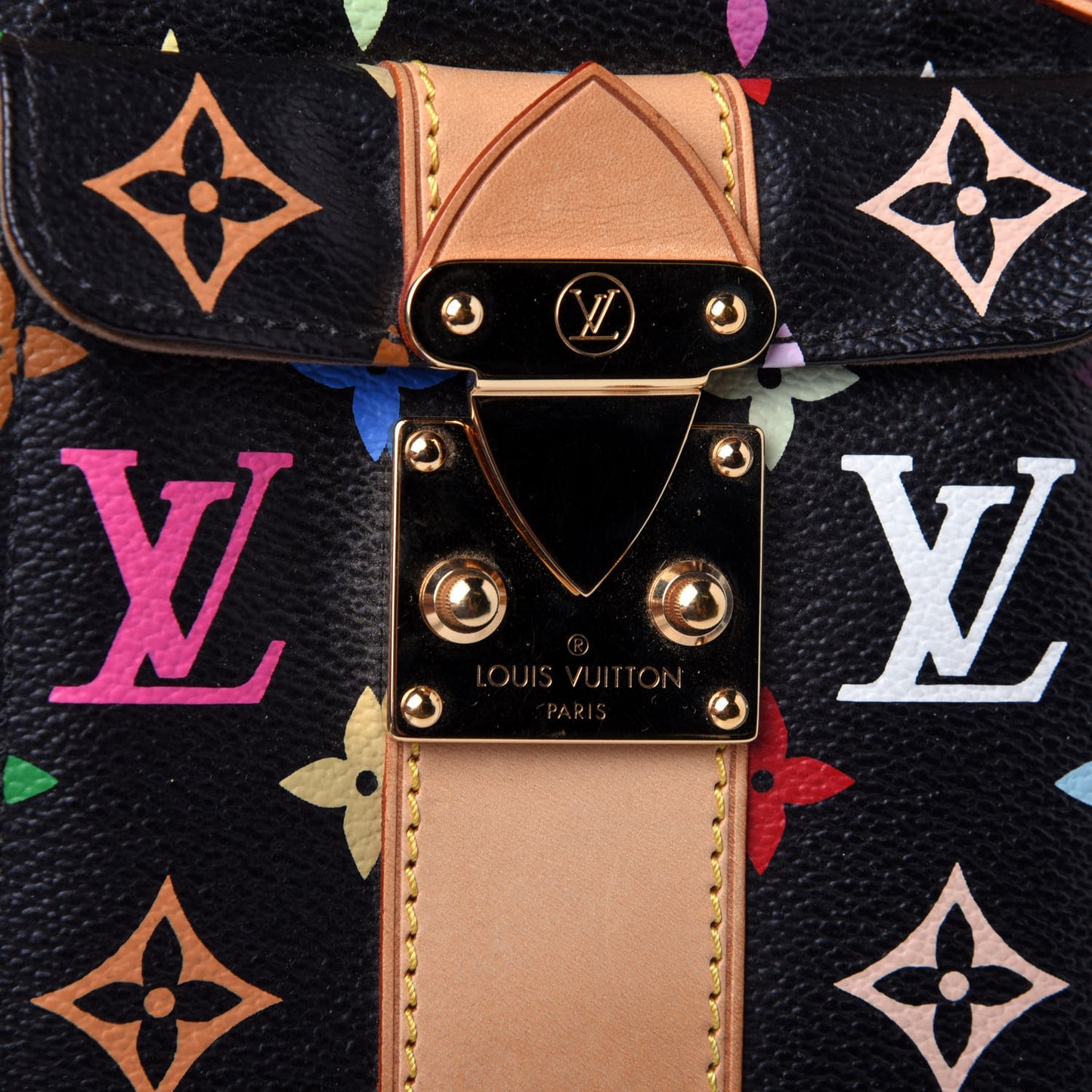 Monogram Multicolor Speedy 30 Black