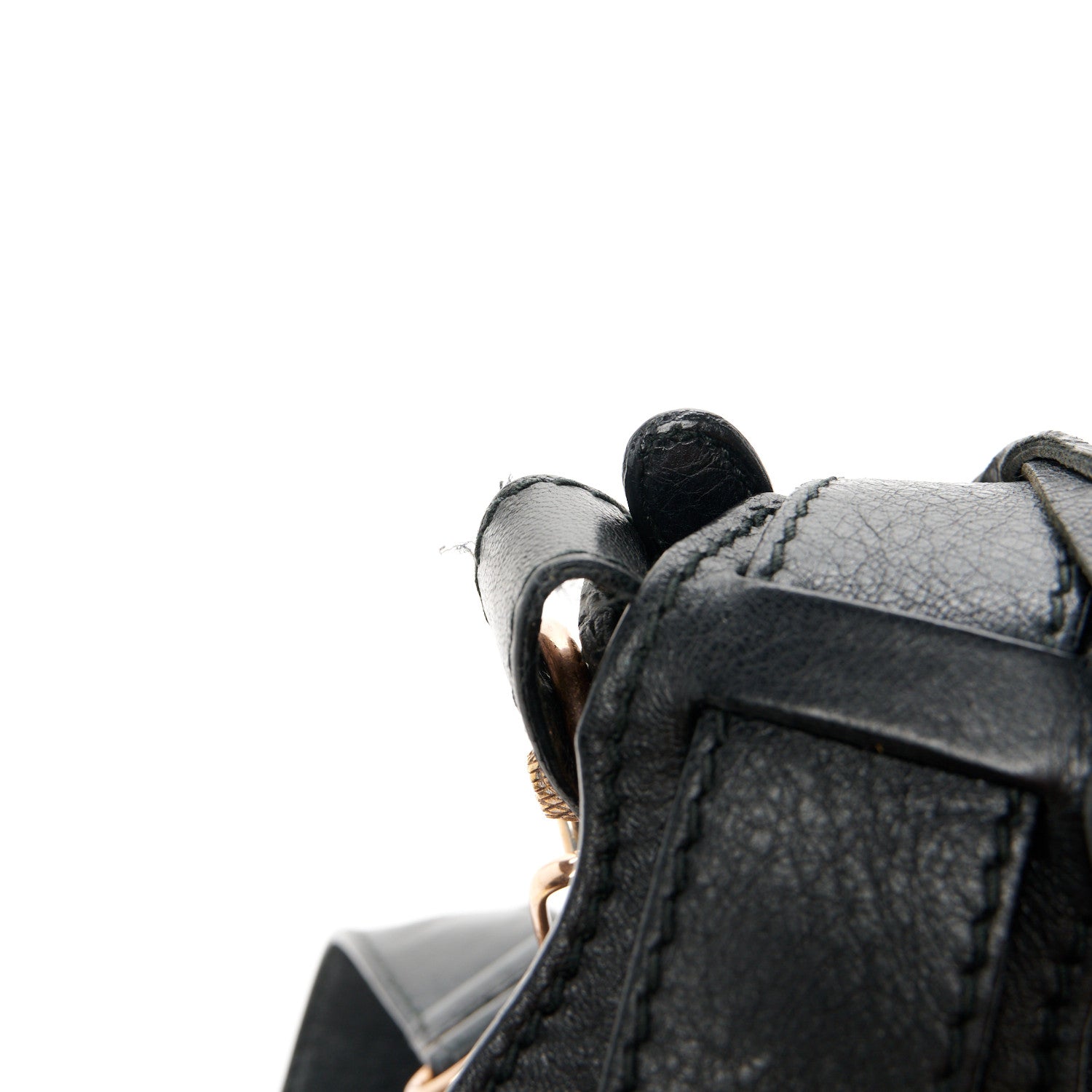 Balenciaga Agneau Giant 12 Rose Gold Hardware Town Black 12 of 13