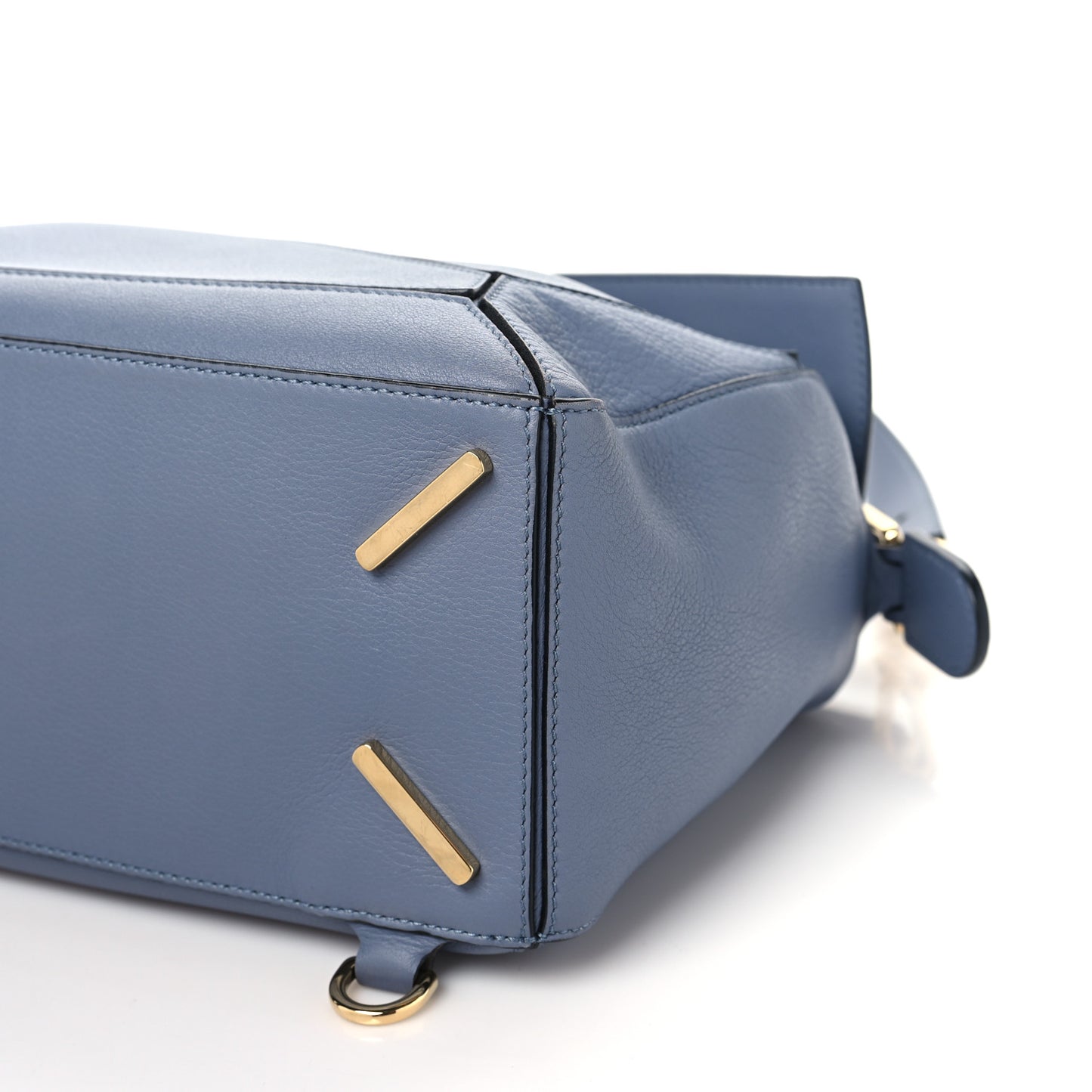 Calfskin Medium Puzzle Bag Blue