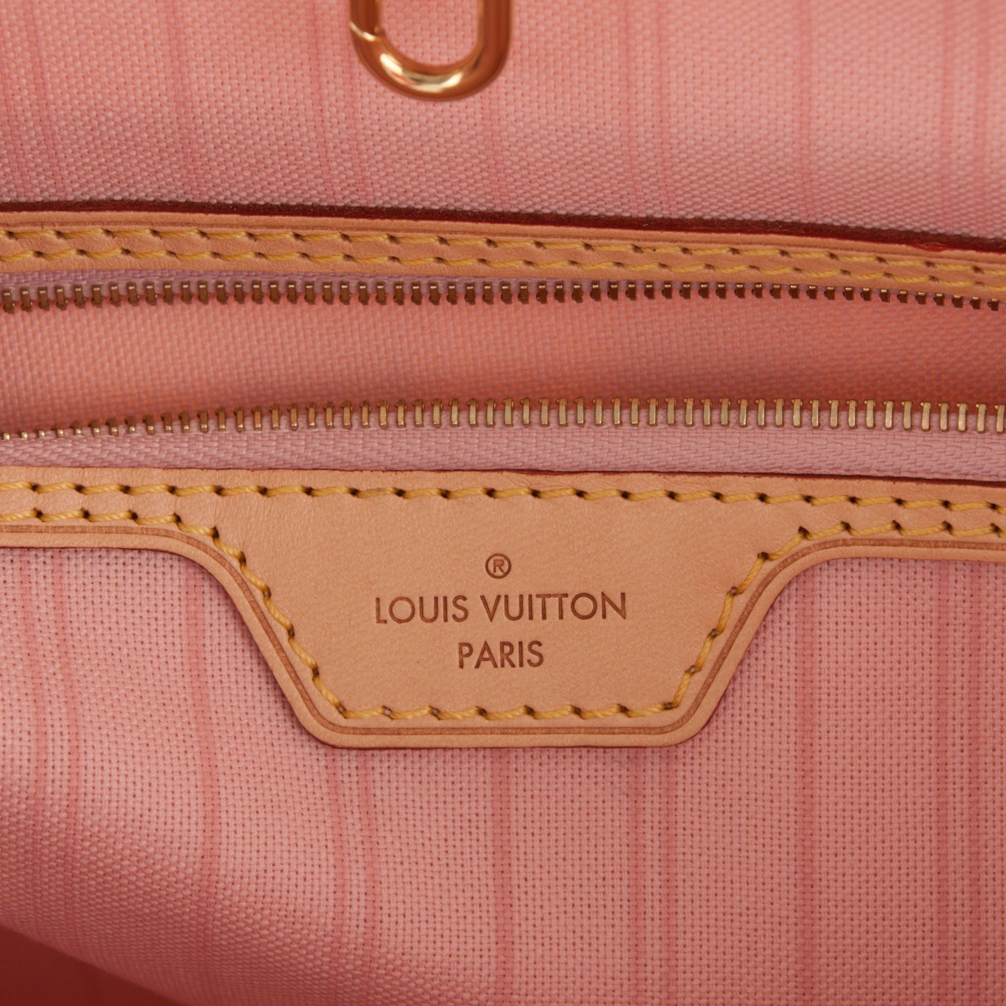 Damier Azur Delightful MM Rose Ballerine