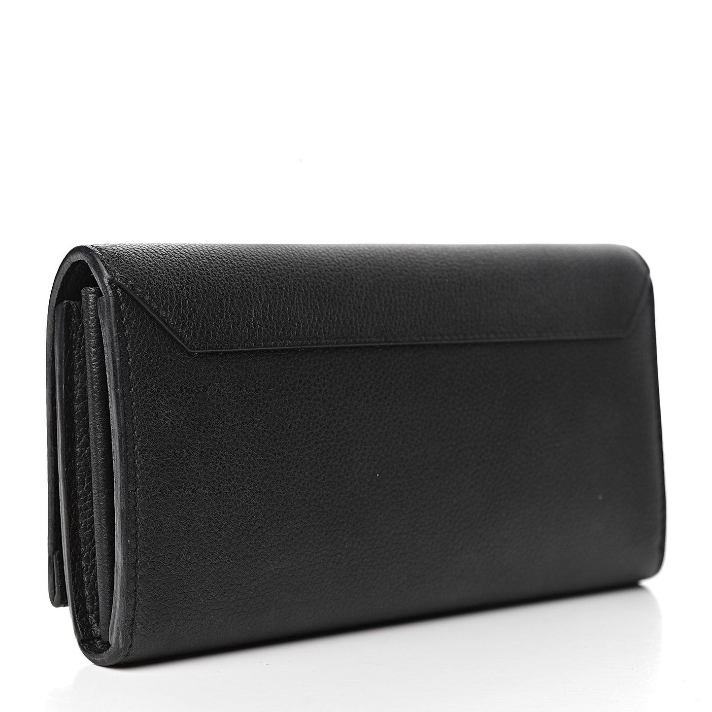 Calfskin Lockme II Wallet Black