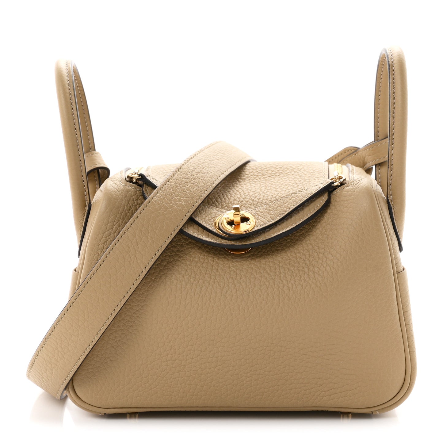 Taurillon Clemence Verso Mini Lindy 20 Trench Gris Asphalte