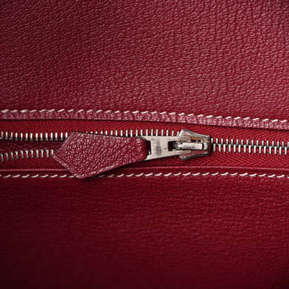 Hermes Epsom Candy Birkin 30 Rose Tyrien Rubis 21 of 31