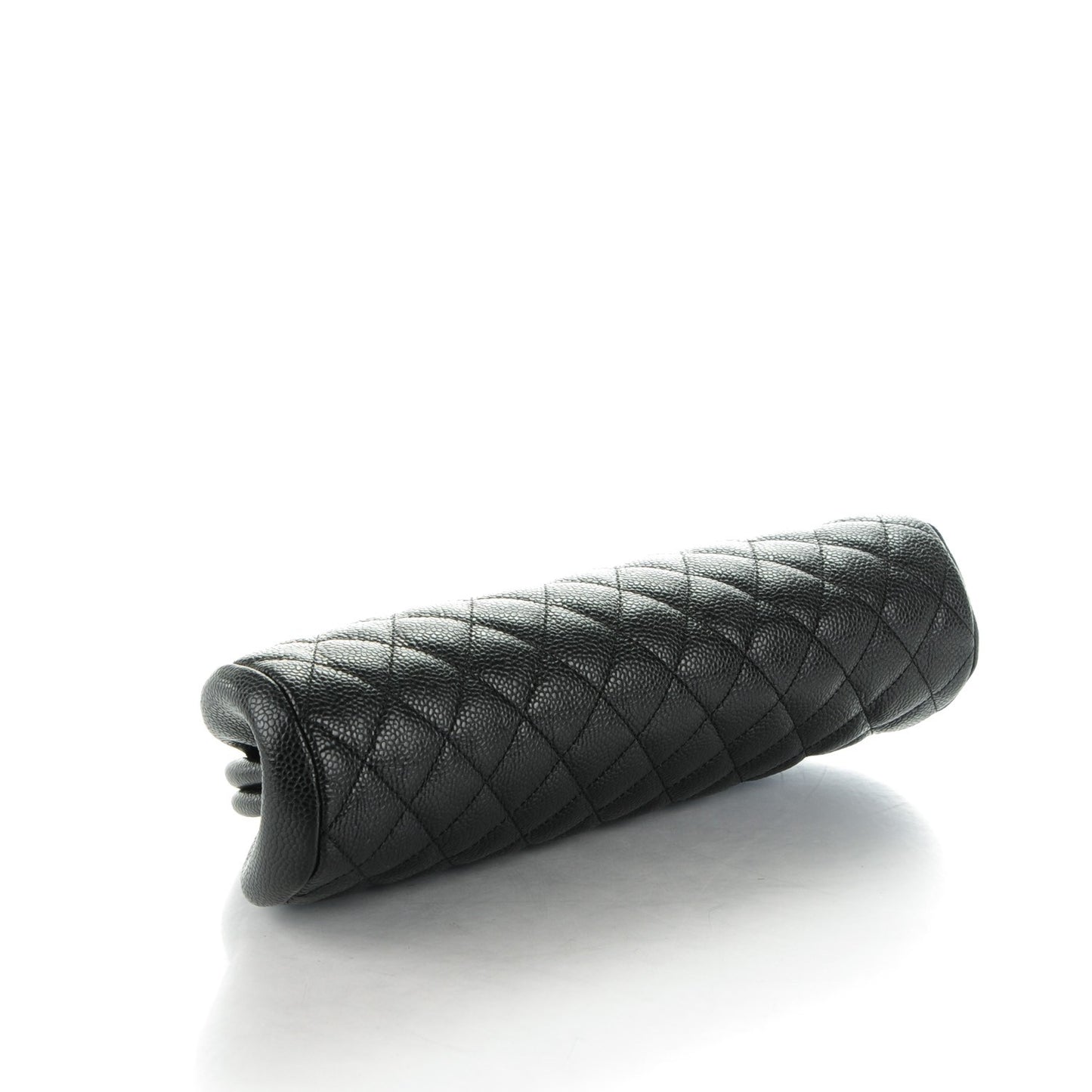 Caviar Quilted Timeless Clutch Black