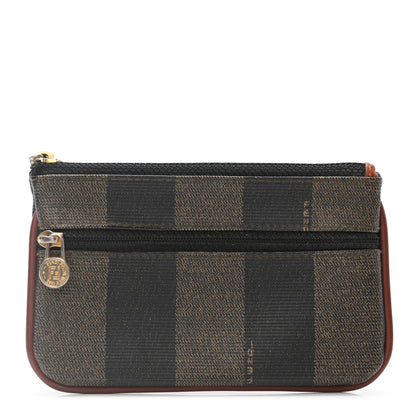 Fendi Pequin Pouch Tobacco Beige 1 of 6