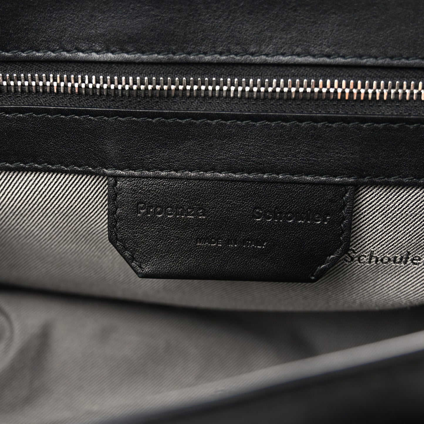 Lambskin Tiny PS1 Satchel Black