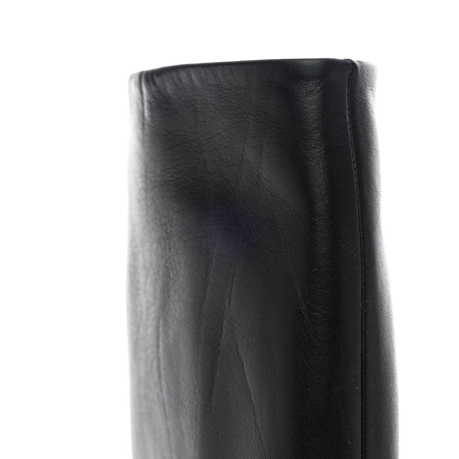 Gucci Calfskin Studded Jacquelyne Knee High Boots 37.5 Black 12 of 17