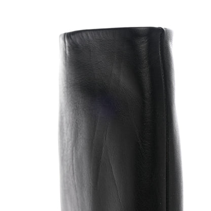 Gucci Calfskin Studded Jacquelyne Knee High Boots 37.5 Black 12 of 17