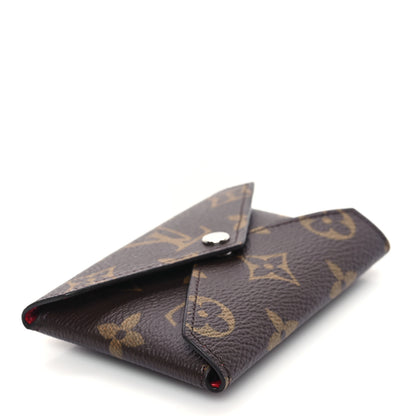 Louis Vuitton Monogram LV Colormania Kirigami Card Holder Sari Red 4 of 8