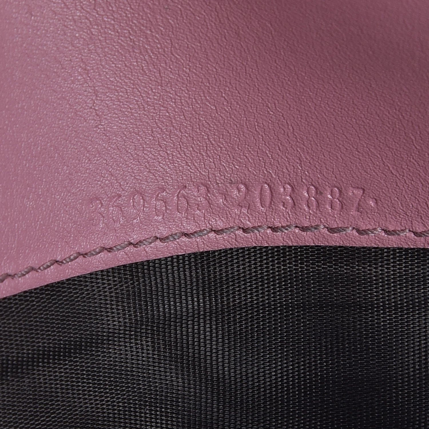 Gucci Guccissima Signature Icon Continental Wallet Carmine Rose 6 of 6