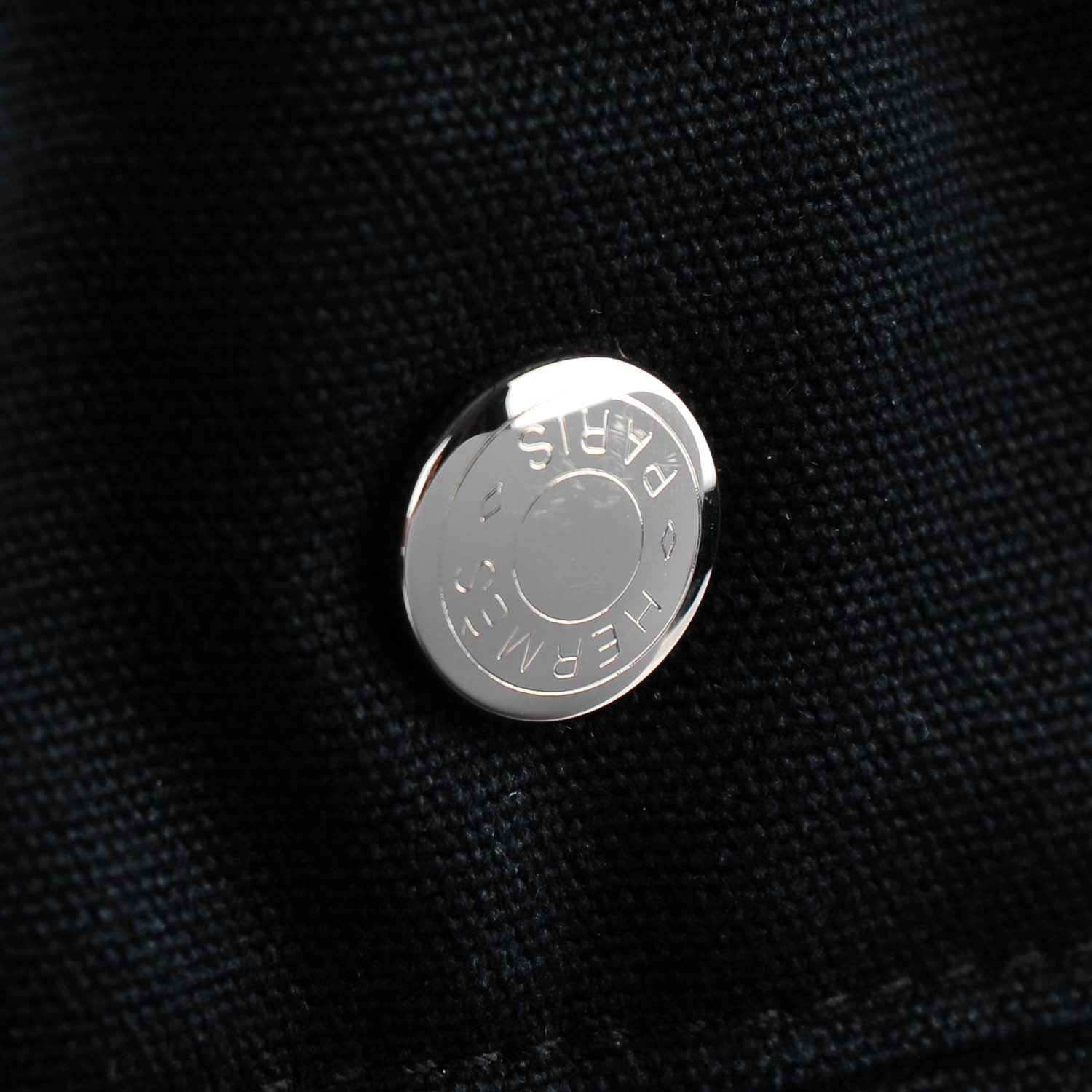 Hermes Canvas Fourre Tout MM Black 6 of 8