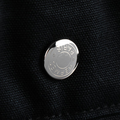Hermes Canvas Fourre Tout MM Black 6 of 8