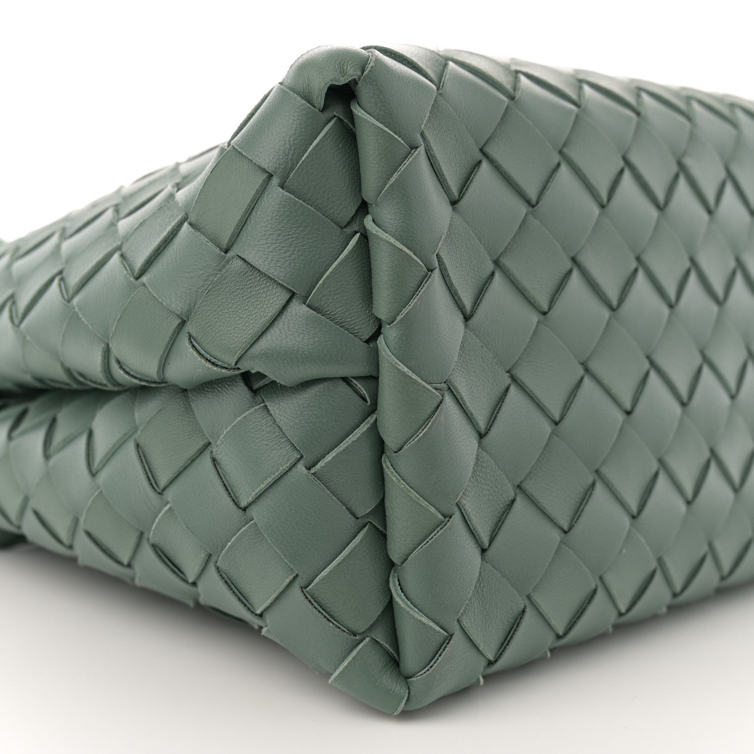 Bottega Veneta Nappa Intrecciato Medium Andiamo Shoulder Bag Aloe 8 of 9