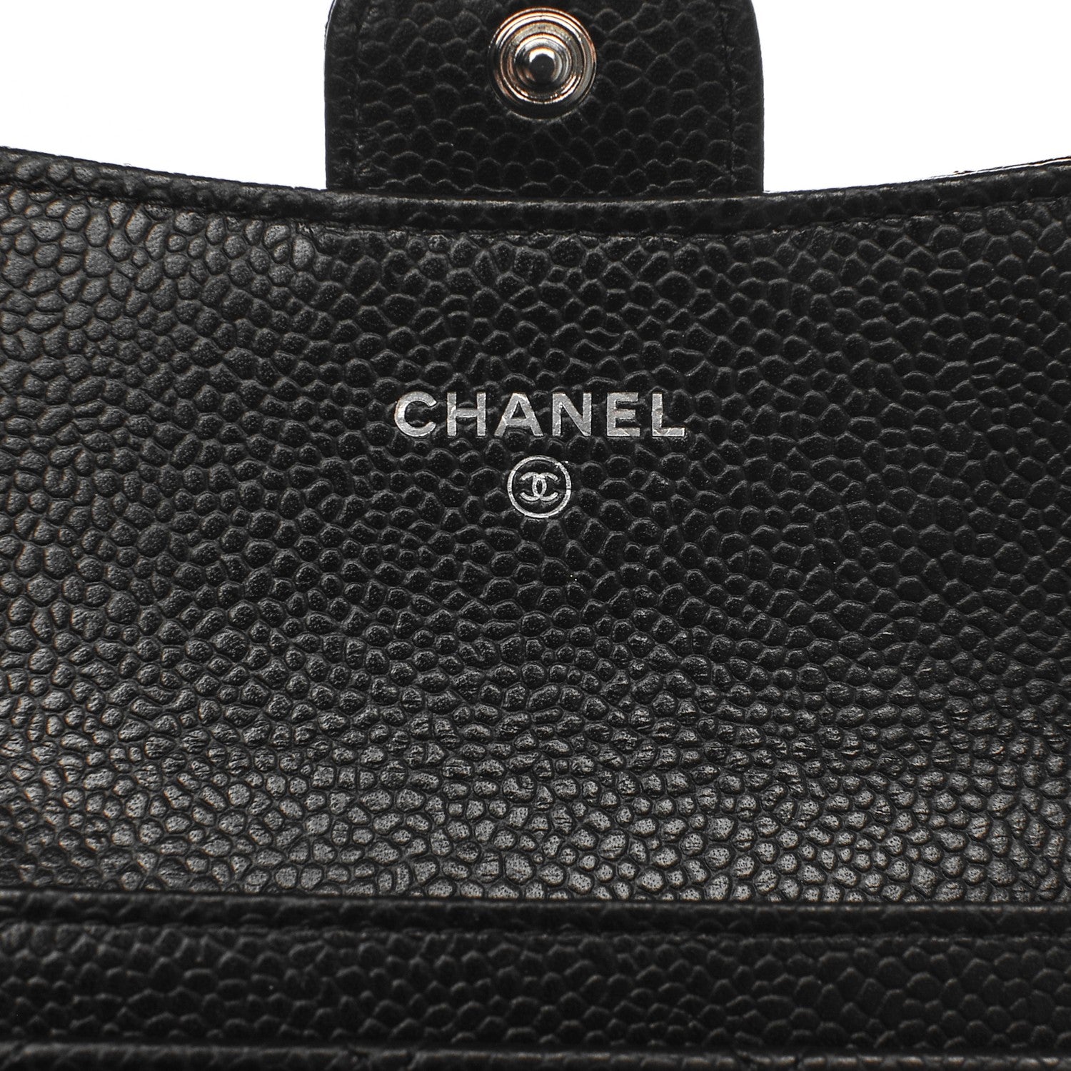 Chanel Caviar Quilted Flap Card Holder Black 6 of 8