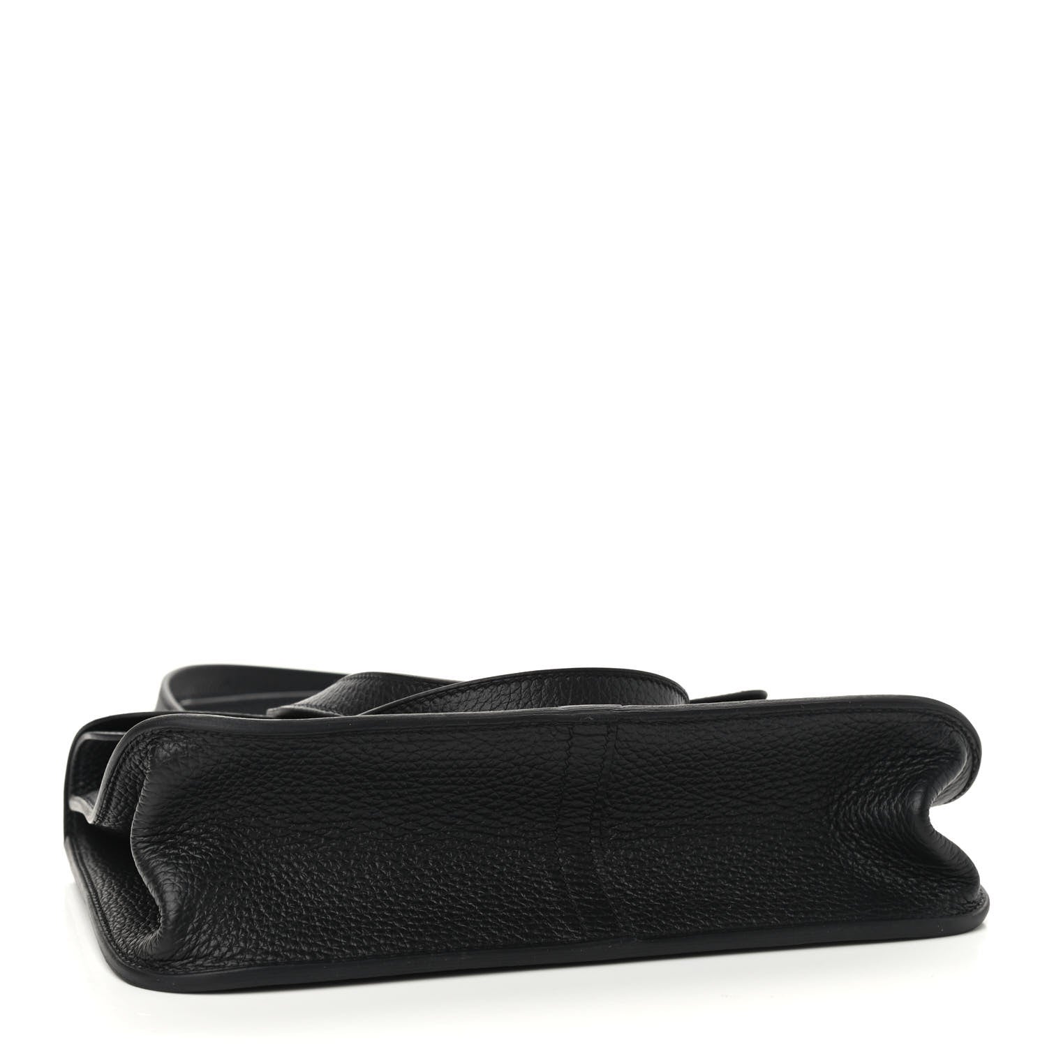 Hermes Taurillon Clemence Halzan 25 Black 4 of 9