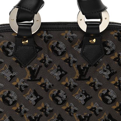 Louis Vuitton Monogram Sequins Eclipse Alma Black 8 of 11
