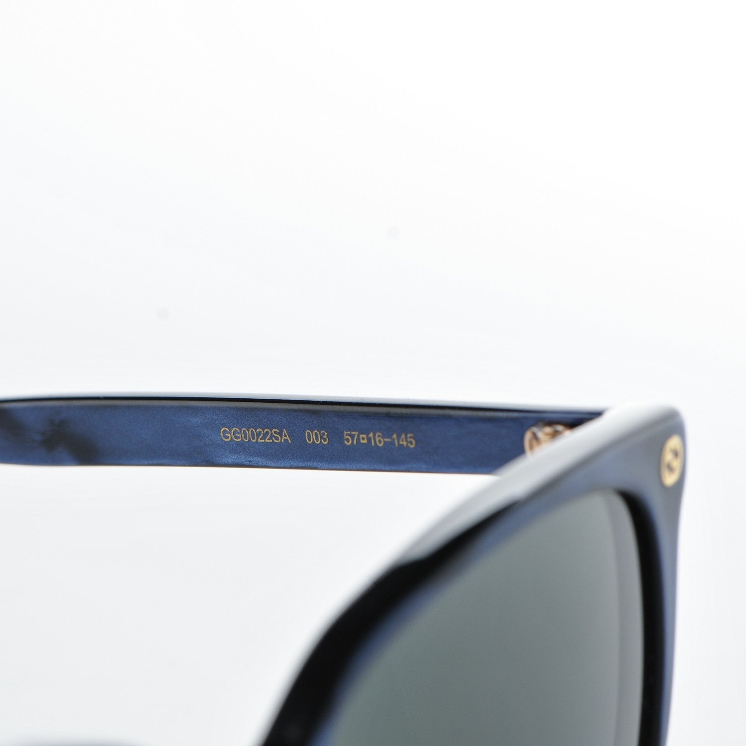 Gucci GG Sunglasses GG0022/S Blue 5 of 7
