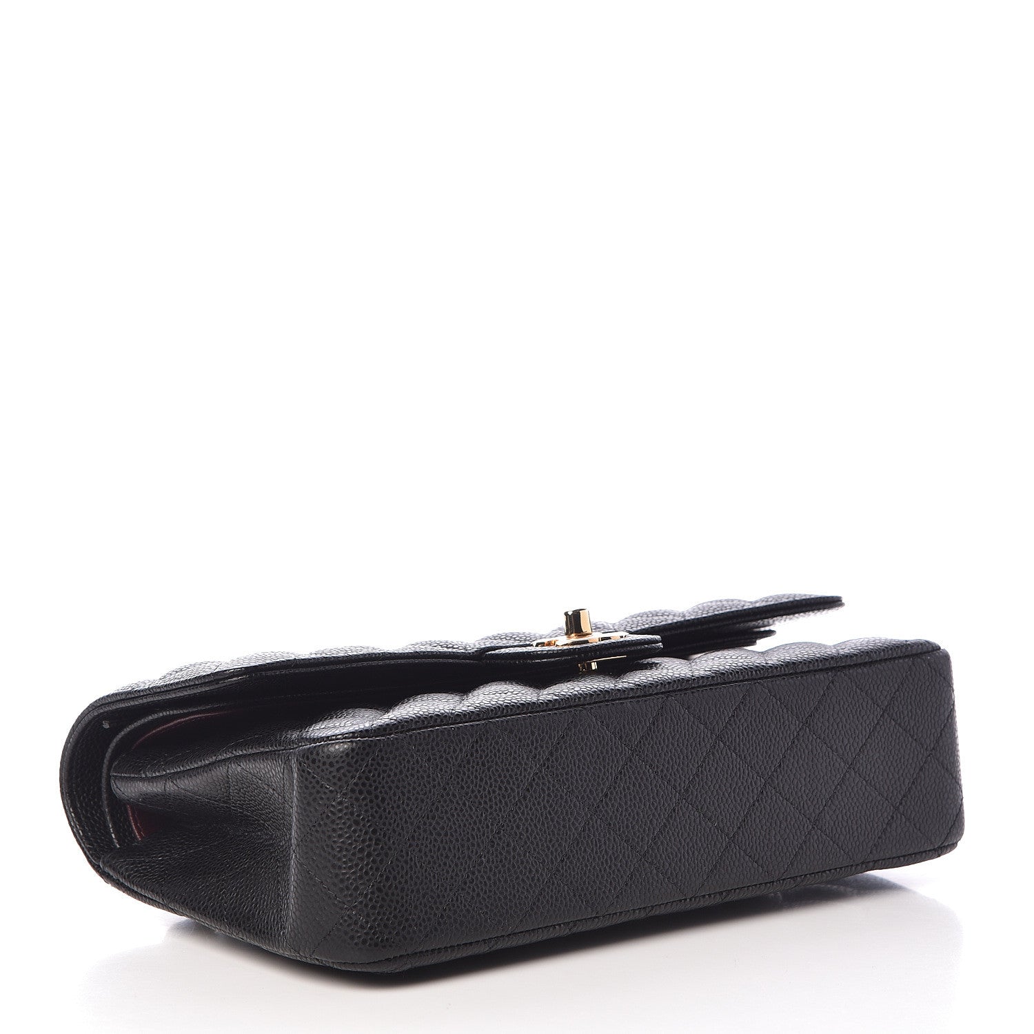 Chanel Caviar Quilted Medium Double Flap Black 4 of 10