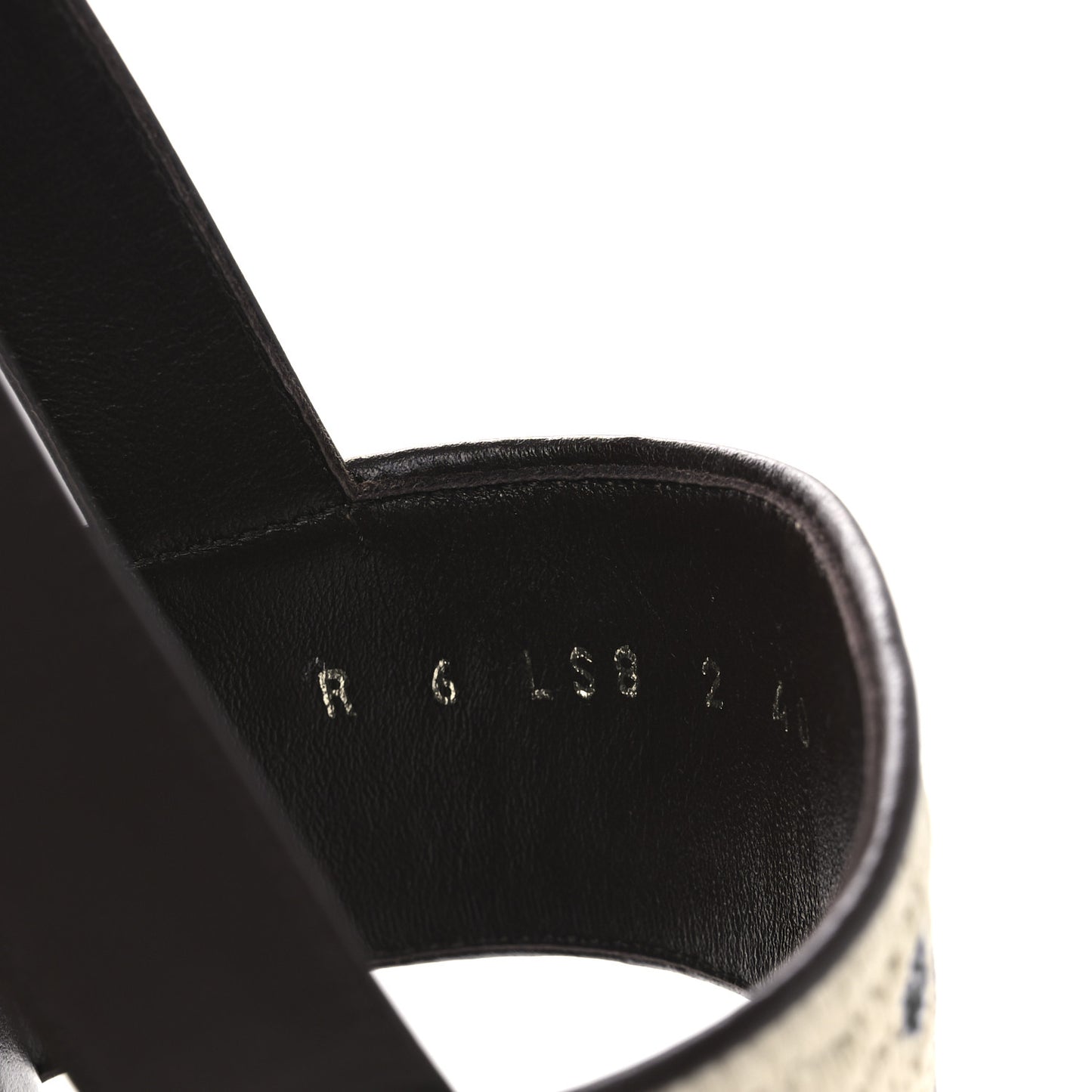 Calfskin Rockstud Grape Embroidered 60mm Plaster Caster Sandals 40 Fondant