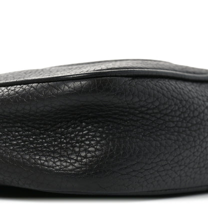 Gucci Pebbled Calfskin Mini Soho Disco Bag Black 9 of 11