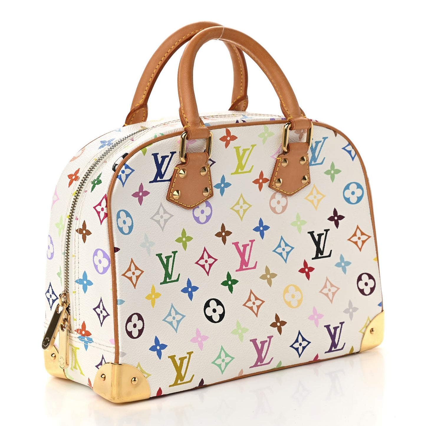 Monogram Multicolor Trouville White