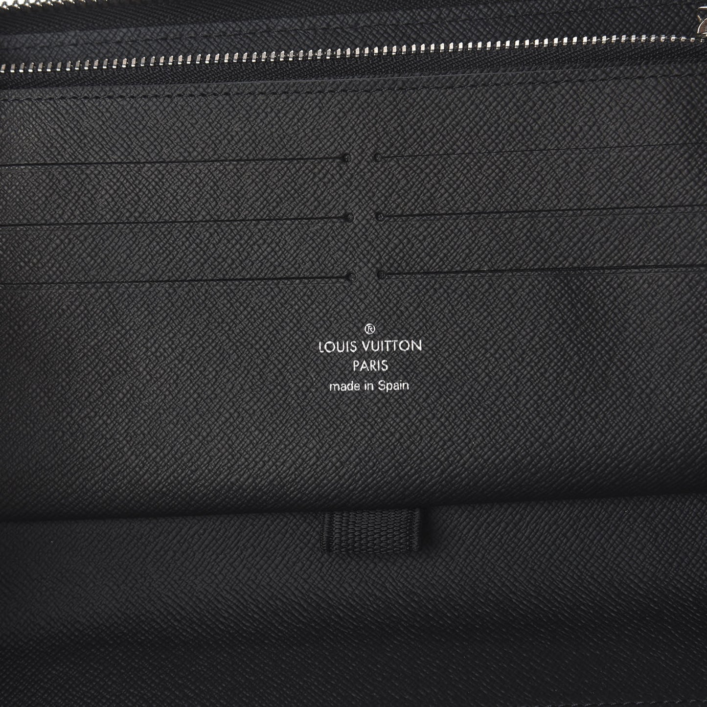 Epi Zippy Organizer Wallet Black