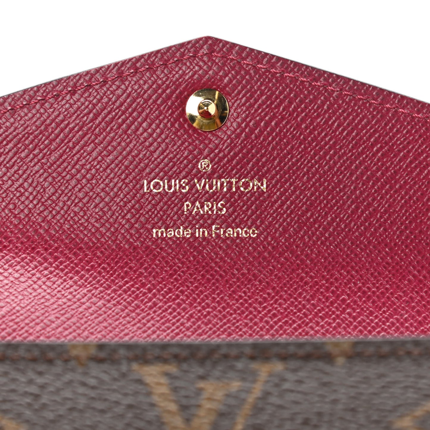 Monogram Sarah Multicartes Fuchsia