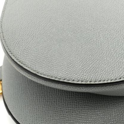 Christian Dior Grained Calfskin Saddle Bag Grey Stone 13 of 13