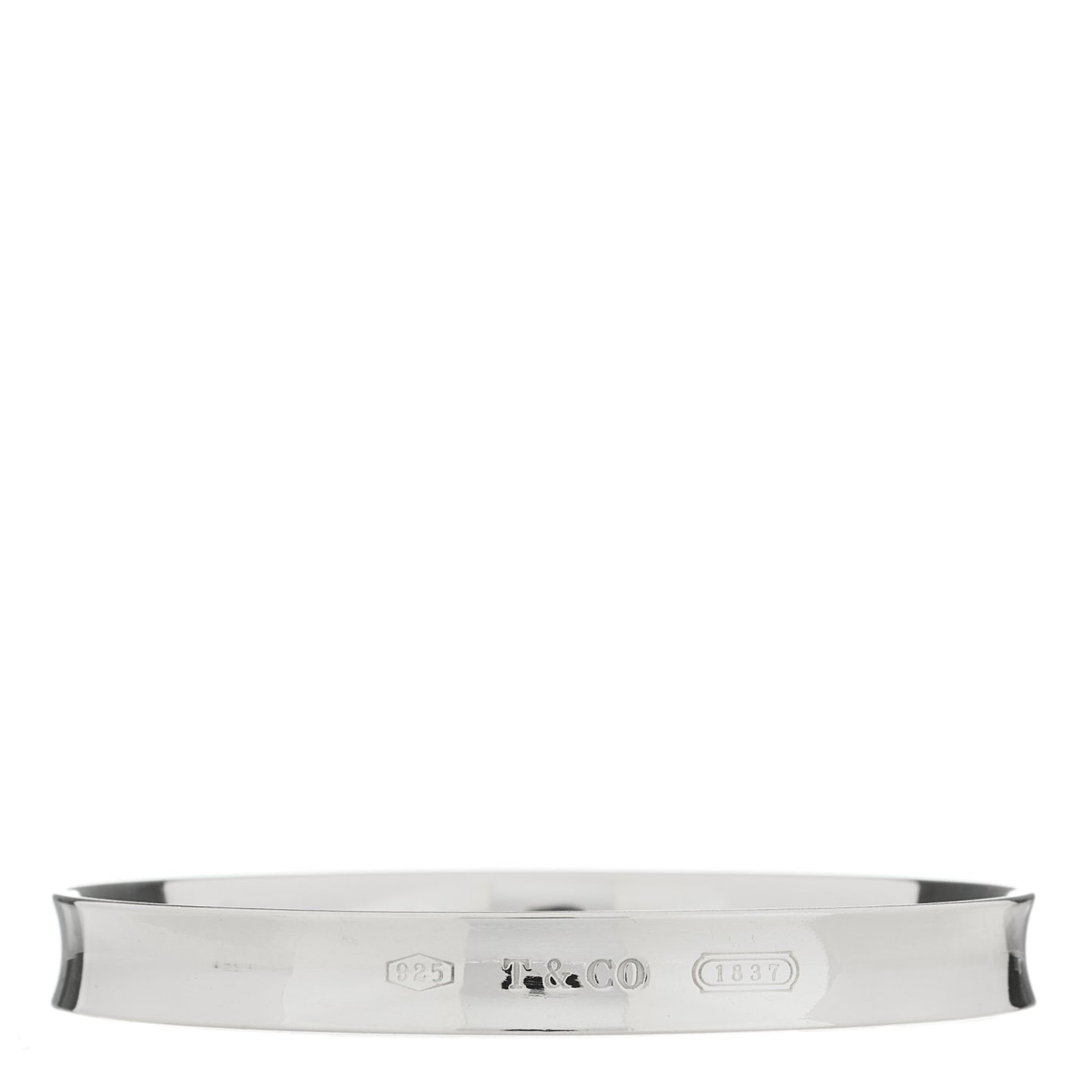 Sterling Silver Narrow 1837 Bangle Bracelet