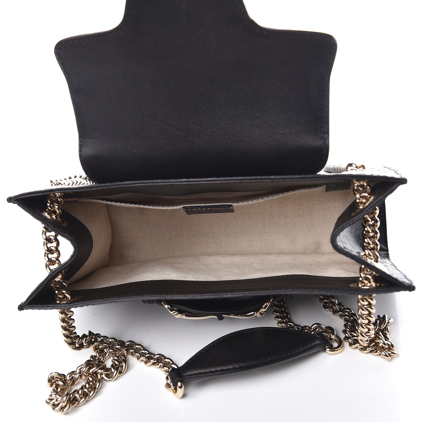Guccissima Small Emily Shoulder Bag Black