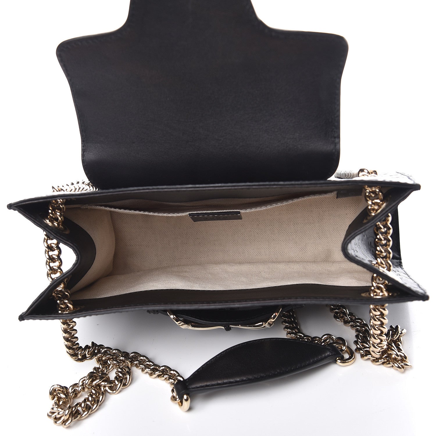 Gucci Guccissima Small Emily Shoulder Bag Black 5 of 11