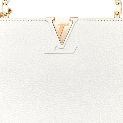 Louis Vuitton X UF Taurillon Artycapucines BB White 10 of 14
