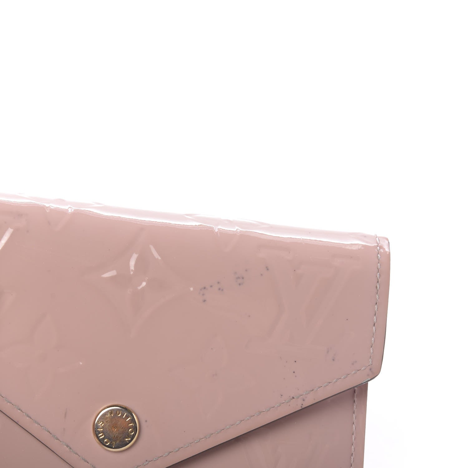 Louis Vuitton Vernis Victorine Wallet Rose Ballerine 9 of 16