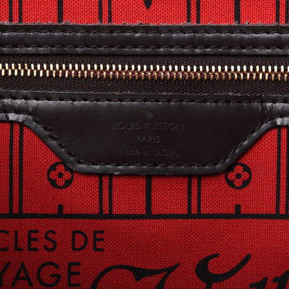 Louis Vuitton Damier Ebene Neverfull MM 6 of 22