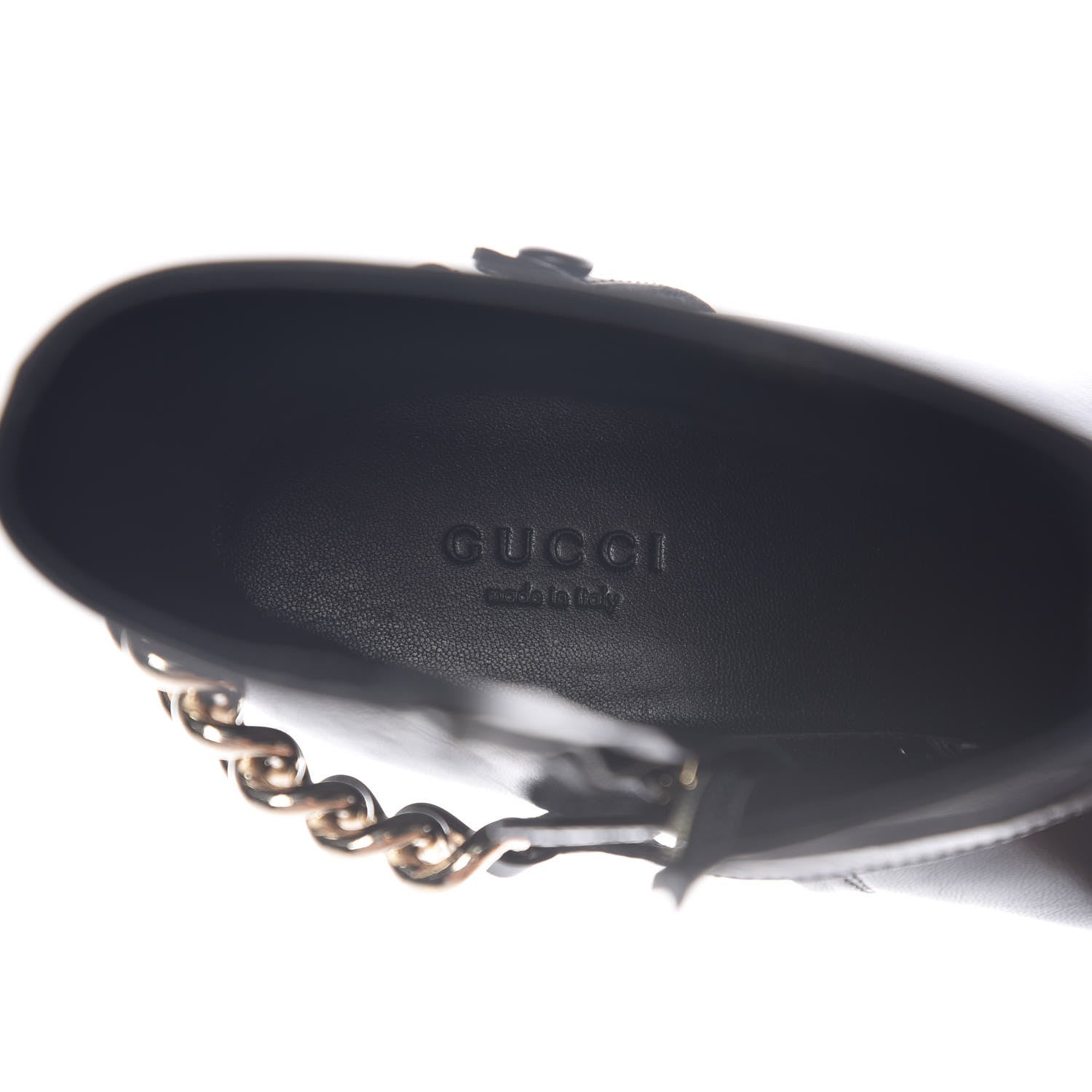 Gucci Malaga Kid Calfskin Soho Boots 36.5 Black 7 of 10