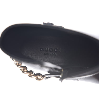Gucci Malaga Kid Calfskin Soho Boots 36.5 Black 7 of 10