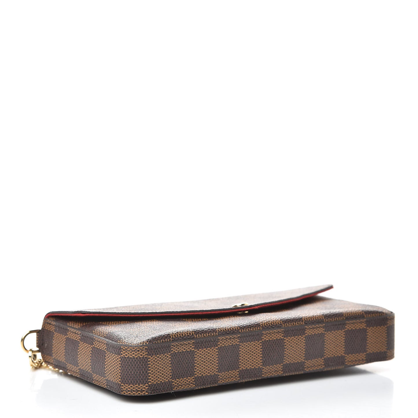 Damier Ebene Pochette Felicie Chain Wallet