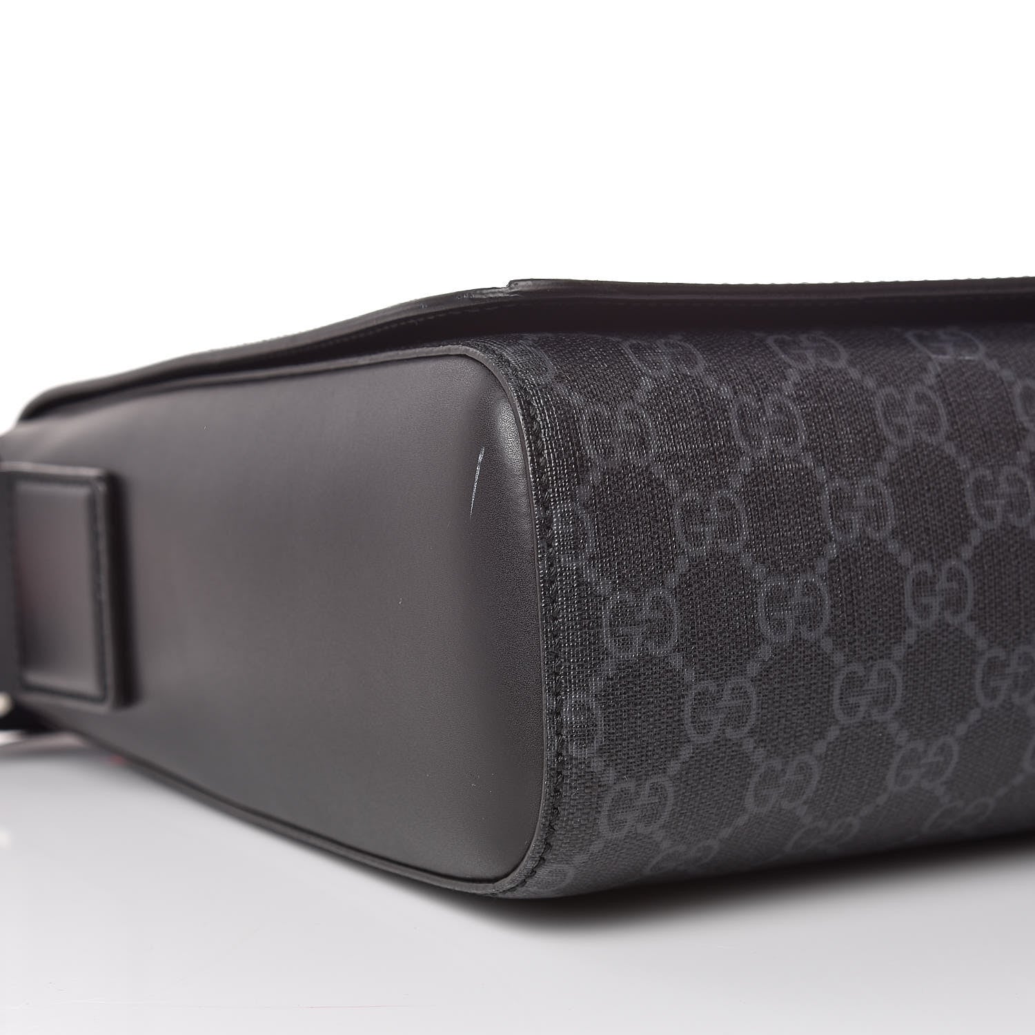 Gucci GG Supreme Monogram Night Courrier Flap Messenger Black Multicolor 5 of 12
