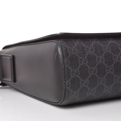 Gucci GG Supreme Monogram Night Courrier Flap Messenger Black Multicolor 5 of 12