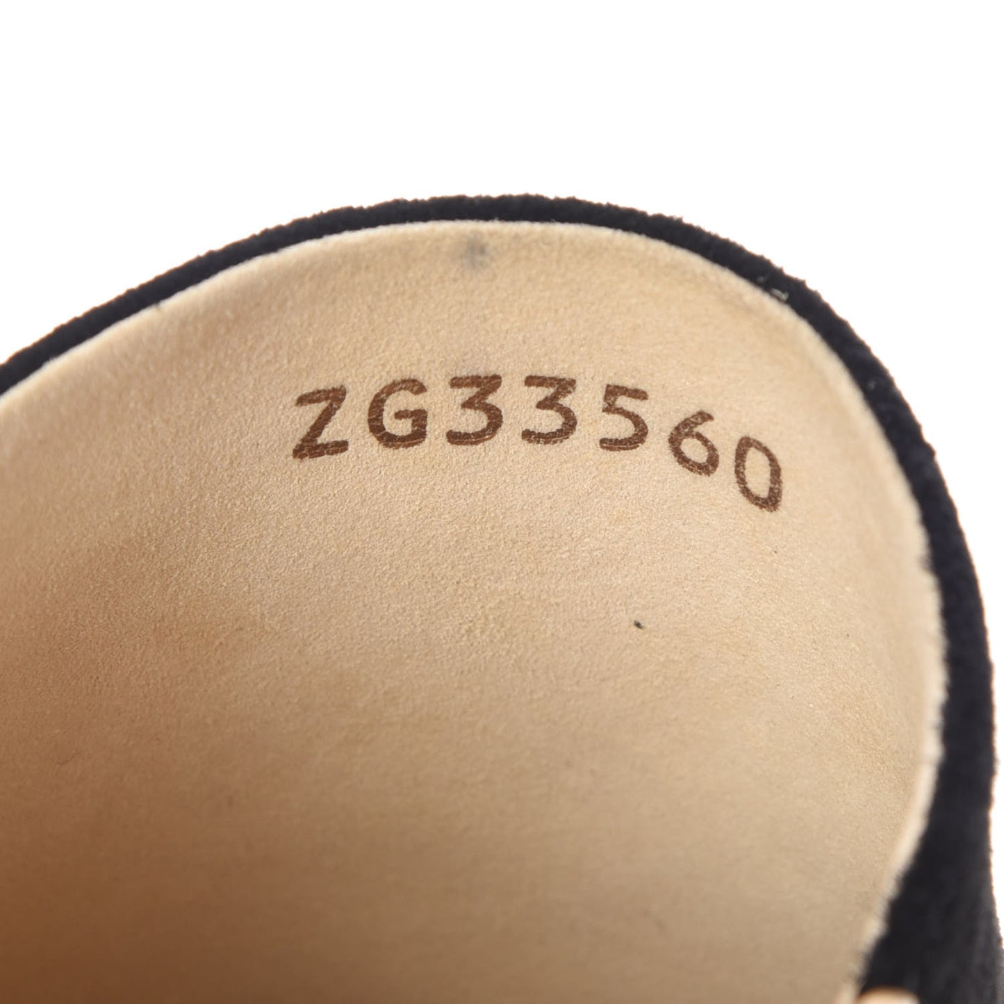 Suede Grosgrain CC Espadrilles 36 Black