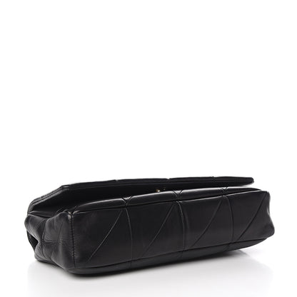 Saint Laurent Lambskin Patchwork Monogram Medium Jamie Black 3 of 9