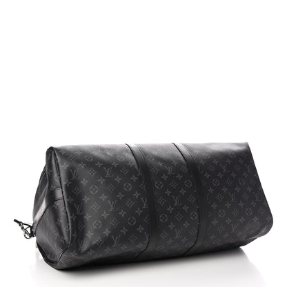 Louis Vuitton Monogram Eclipse Keepall Bandouliere 55 3 of 9